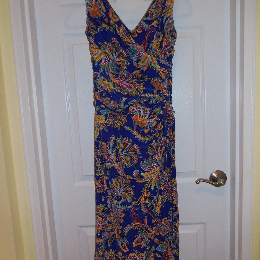 Lauren Ralph Lauren paisley gorgeous dress